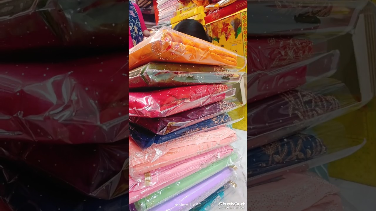 Asansol saree wholesale!🫣 #youtubevideo #minivlog #youtube #shorts #ytshorts #vlog #shopping #saree
