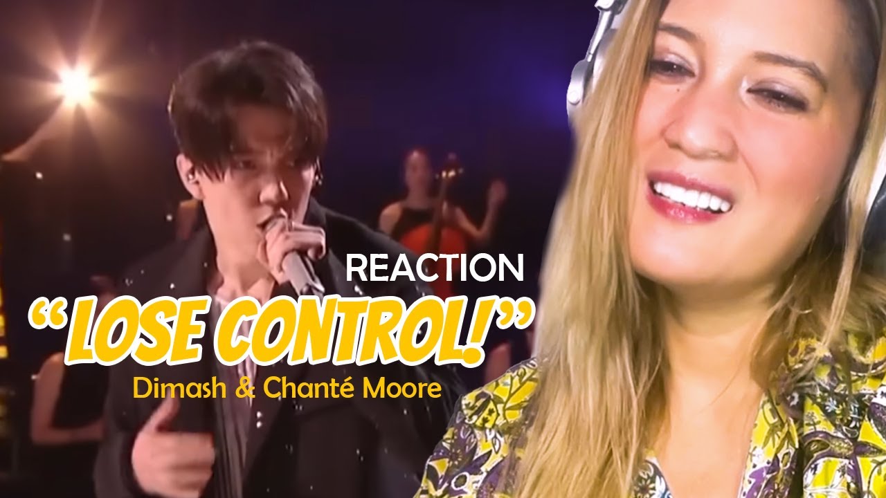 Reaction to Dimash & Chanté Moore   Lose Control I Am Singer 2024, HUNAN TV