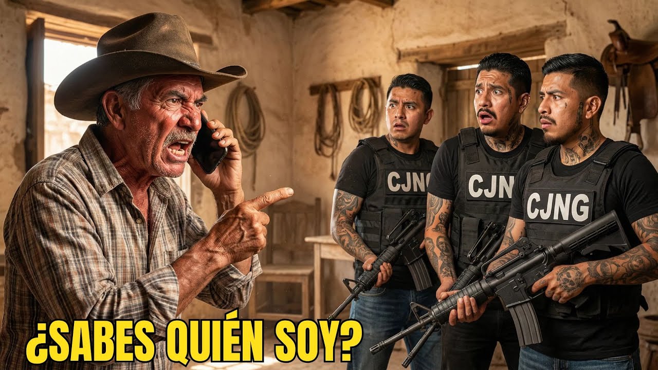 El CJNG Amenazó A Un Viejo Ranchero — Cuando Él Hizo Una Llamada, Todo Cambió