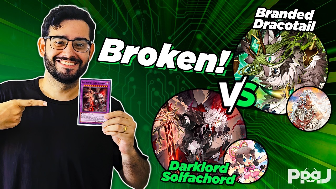 Анализ повтора матча: Darklord Solfachord против Dracotail Branded - YuGiOh! TCG
