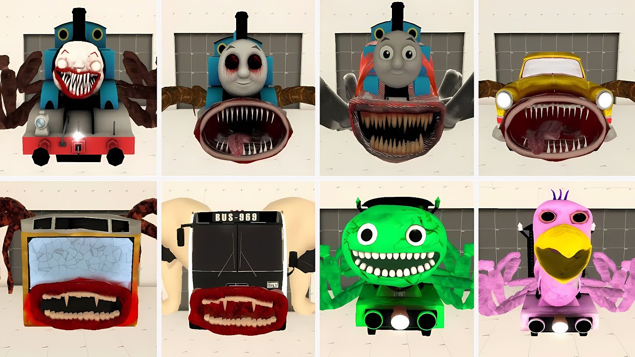 What if I BECOME NEW CAR EATER,CURSED THOMAS,BAN BAN CHOO CHOO,LING GANG MELON,THOMAS AND FRIENDS