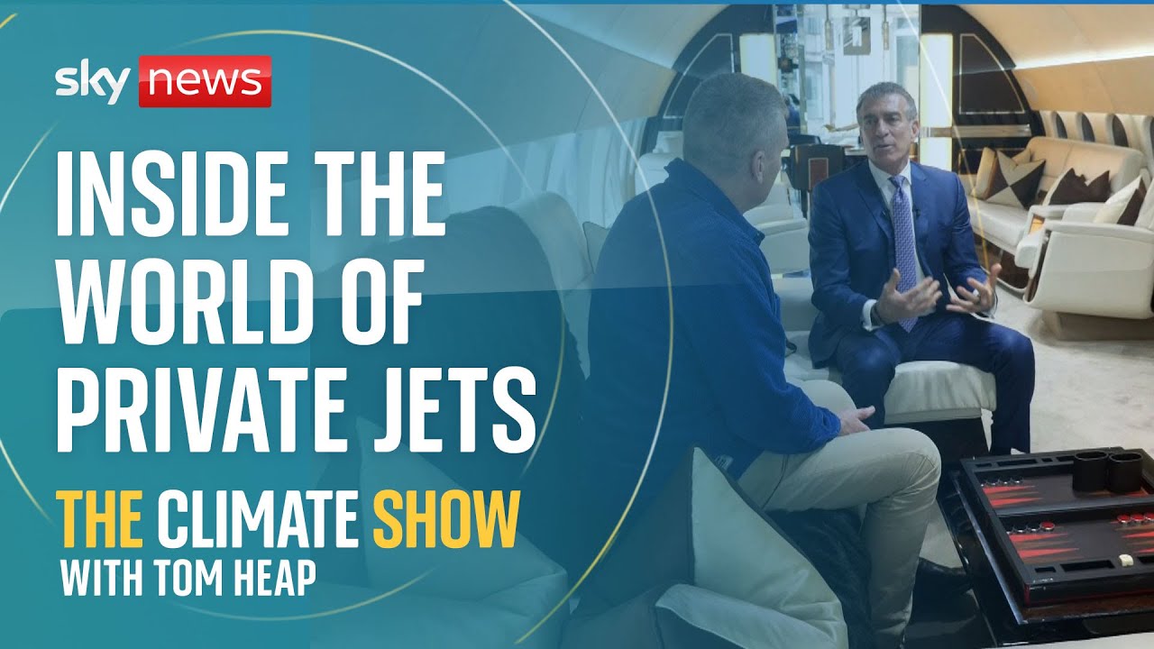 A look inside the exclusive world of private jets | The Climate Show with Tom Heap