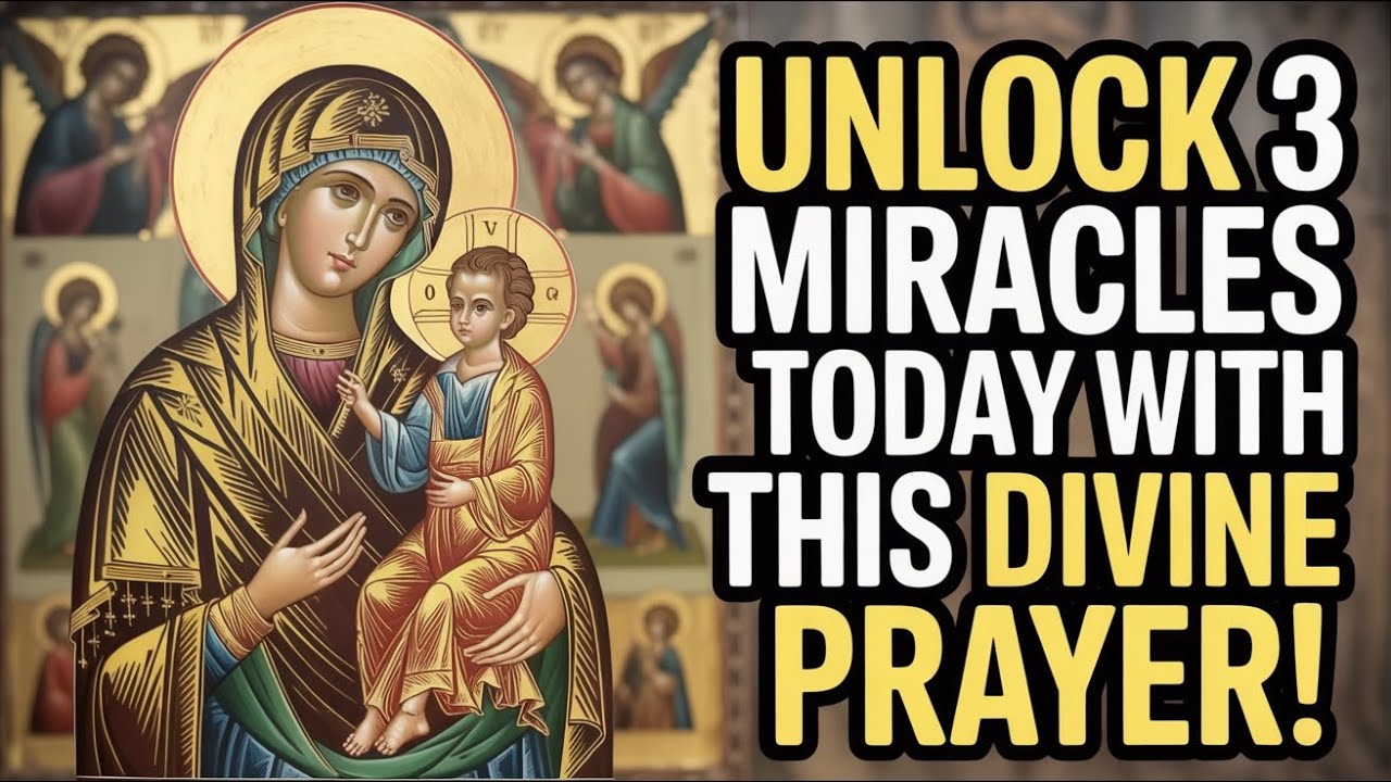 Experience 3 Miraculous Blessings Today: Urgent, Powerful Prayer to the Divine Mother, Witnessed...