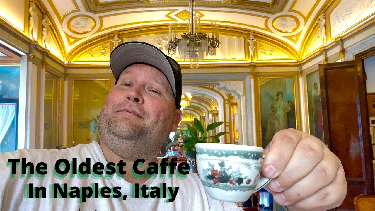 The Oldest Coffee Shop in Naples Italy , Gran Caffe Gambrinus  , Cuori di Sfogliatella