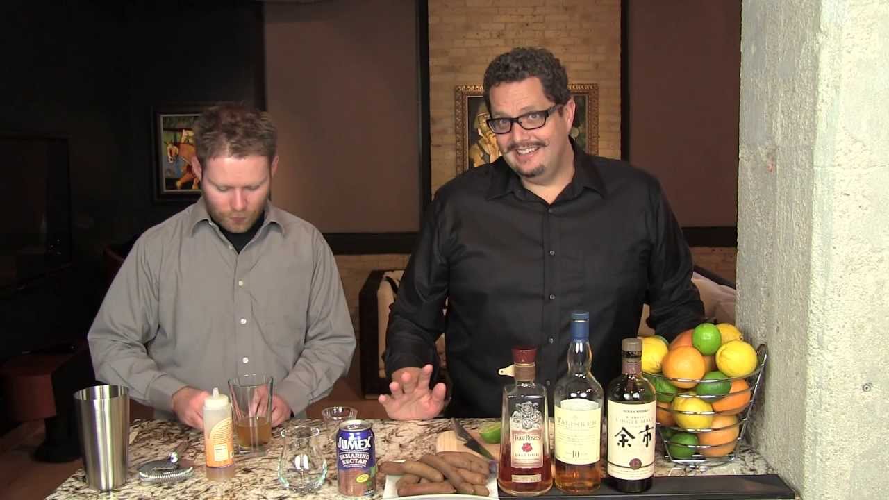 Tamarind Whisky Sour from the Cocktail Dudes
