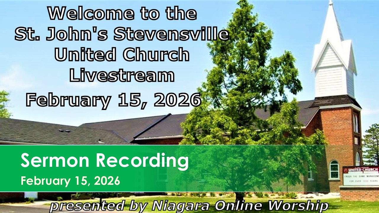 Sermon recording  February 15, 2026