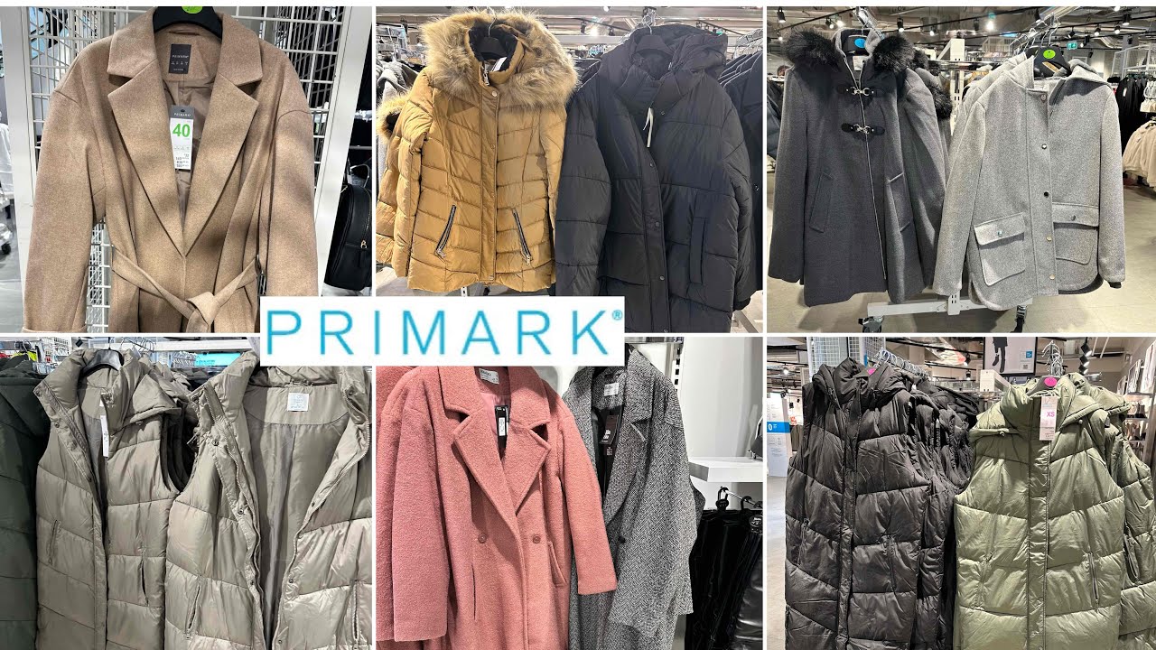Primark coats and jackets new collection- October 2023