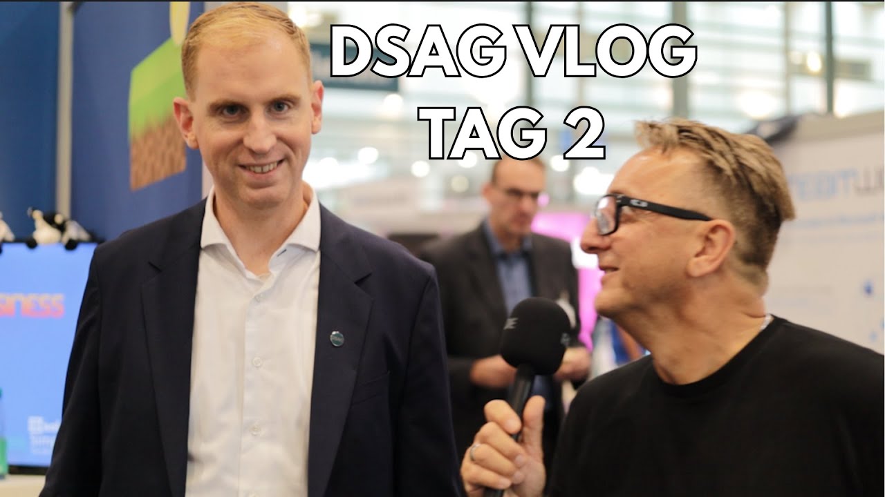 Das gibt es auf dem DSAG Jahreskongress 2025 zu sehen - Messevlog Tag 2