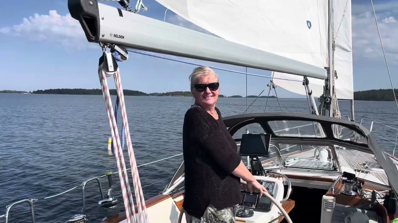 Ep 2/24 segeltur i Ekens skärgård Kållandsö Vänern