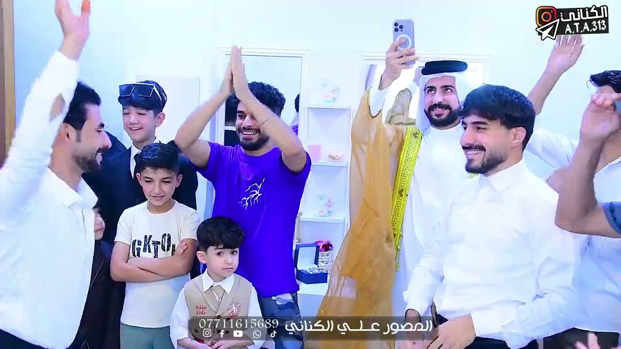 فقد الوعي من الركص حفل زفاف عباس كاظم خليل 2024 معزوفه تموت