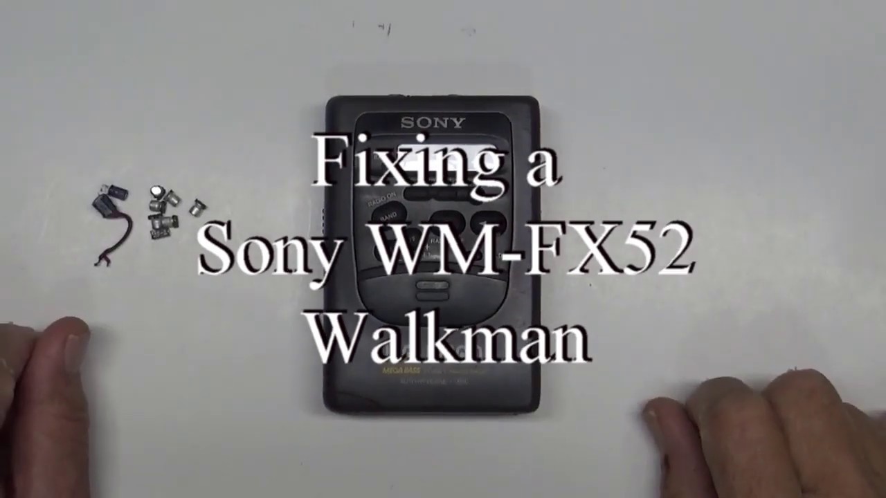 Ремонт Sony Walkman WM FX52