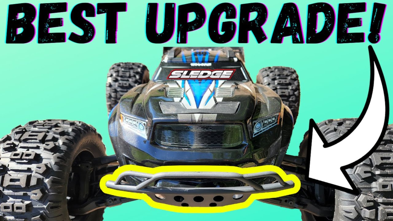 Your Traxxas Sledge Needs This Bumper [Bash Tested!]