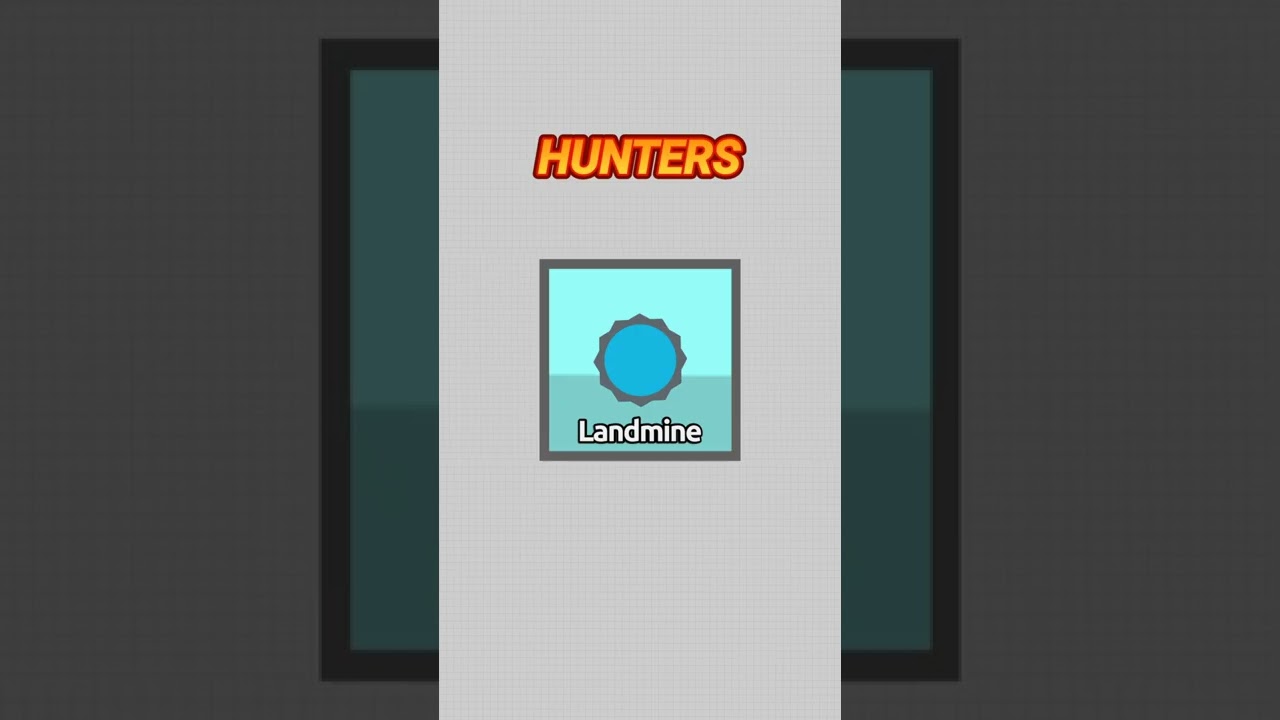 Best tank for hunting and protecting players in diep.io #diep #diepio #shorts #memes