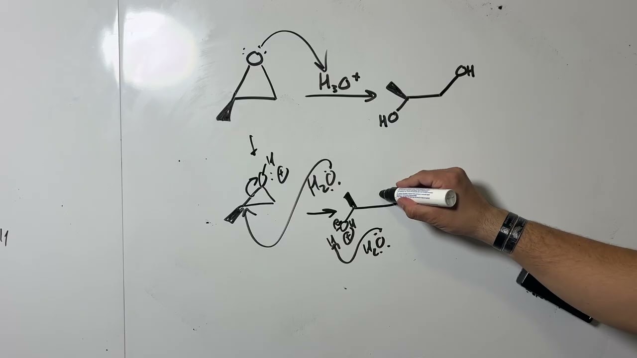 Acid Catalyzed Epoxide Ring Opening