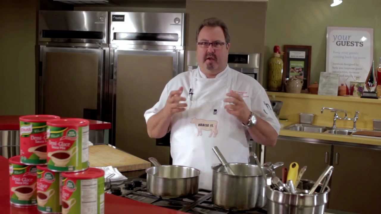 Braising with KNORR® Demi-Glace