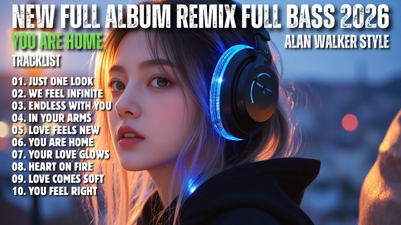 ALAN WALKER STYLE X SAHARA || YOU ARE HOME || NEW FULL ALBUM REMIX FULL BASS 2026