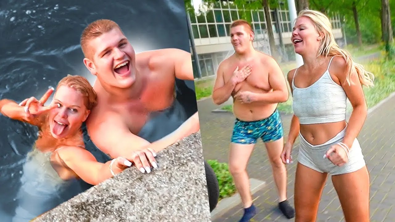 ZWEMMEN MET ZIJN INSTAGRAM CRUSH! ❤️