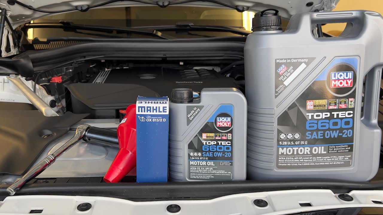 Замена масла и фильтра BMW X3 G01 B48 LIQUIMOLLY 0W-20 / Сделай сам + инструменты