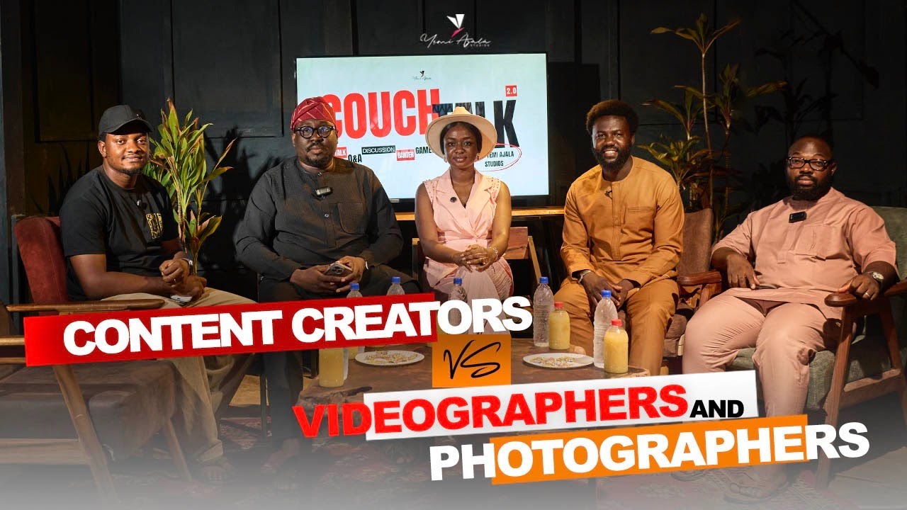 COUCH TALK 2.0 ( Content Creators Vs Photographers & Videographers) Part 2