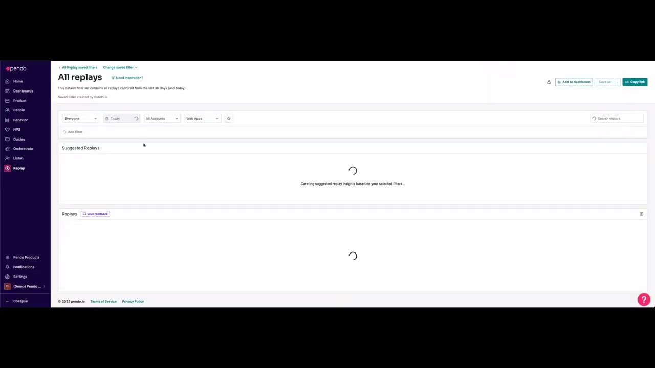 Utilizing Replays to Understand Behavior: Gain Insights with Pendo