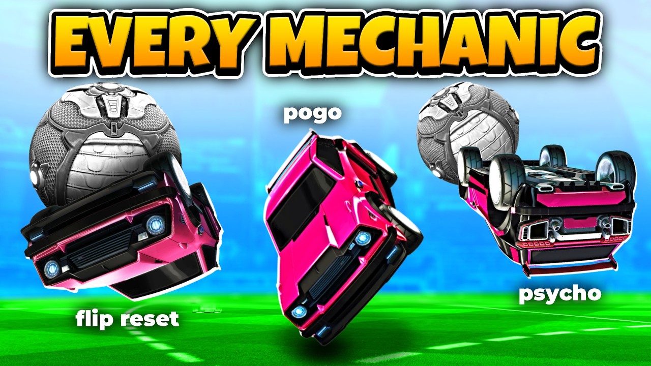 Hitting EVERY Mechanic In Rocket League... (impossible)