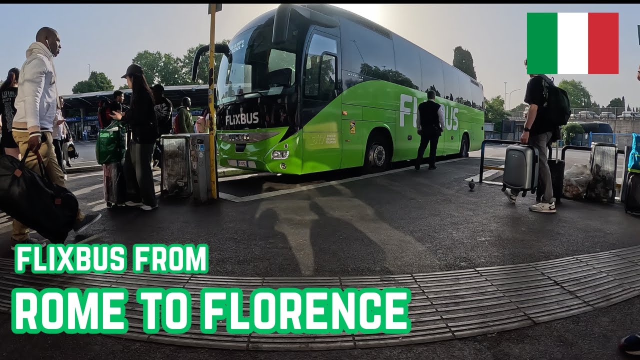 Rome to Florence by BUS for £4: Is Flixbus any good?