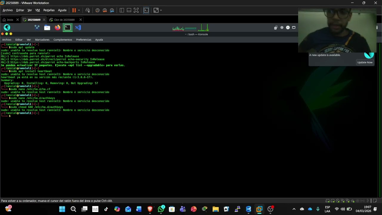 Practica 2 Modulo 5 Instalacion y configuracion del Cluster