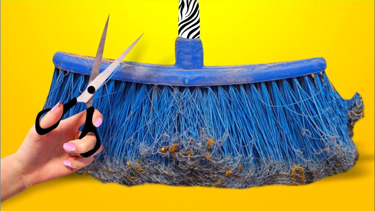 + de 10 TRUQUES DE RECICLAGEM ABSOLUTAMENTE GENIAIS | ARTESANATOS INCRÍVEIS VASSOURA E CANO