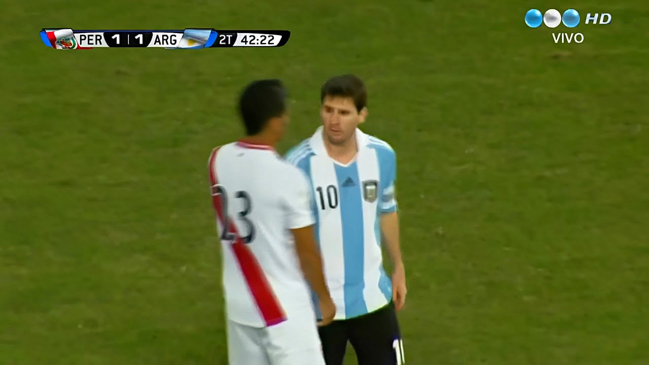 Lionel Messi vs Peru (WCQ) (Away) 2012-13 English Commentary HD 1080i
