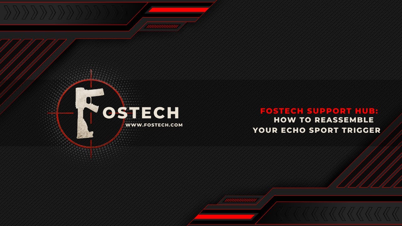 How to Reassemble your Echo Sport Trigger