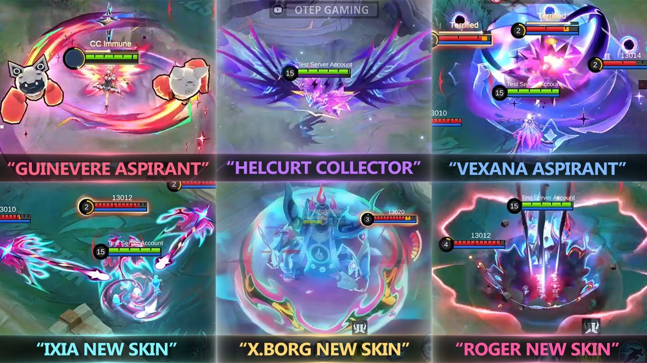 NEW SKIN GAMEPLAY, Guinevere, Vexana, Ixia and other skins!
