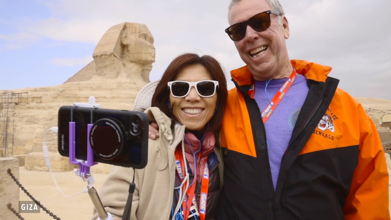 Hello from Egypt! Checking in with our Gate 1 Tour Managers!