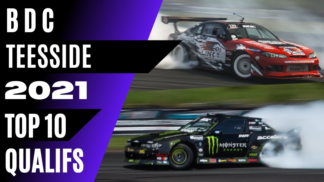 BRITISH DRIFT CHAMPIONSHIP 2021 | Round 1 - Teesside | Top 10 Solo Runs