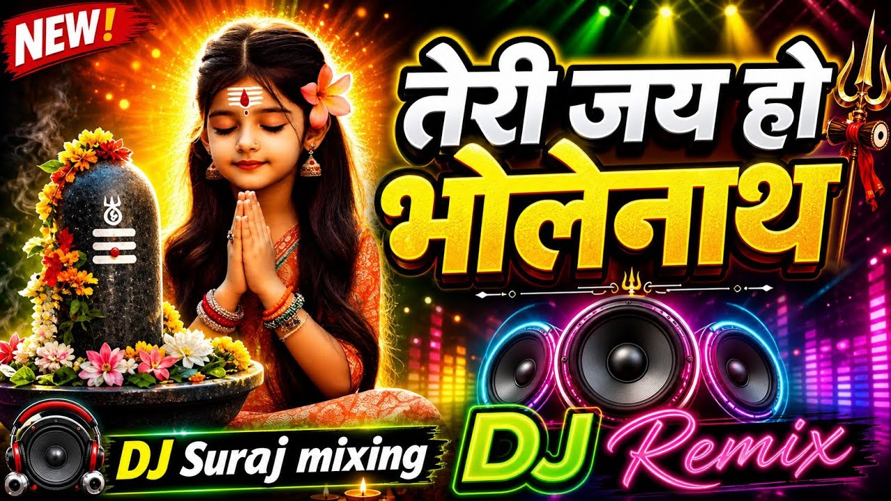तेरी जय हो भोलेनाथ!! Dj rimex💕 song dj suraj mixing💕 song