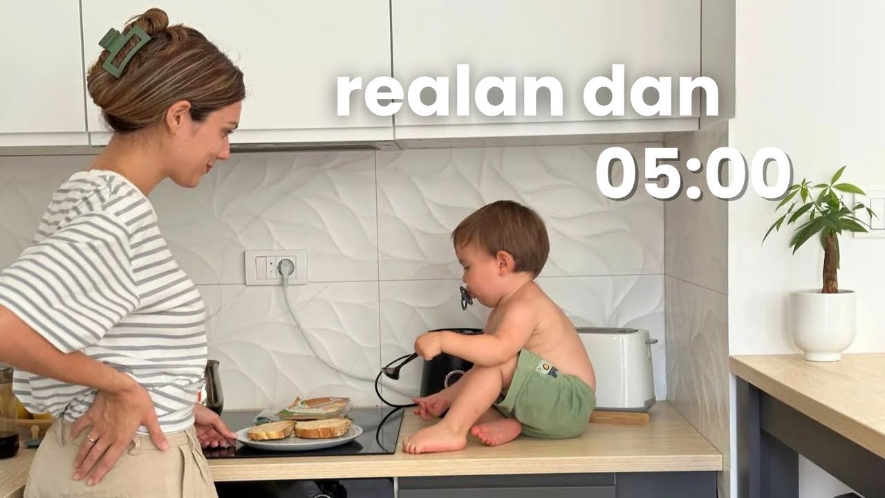 moja Realisticna (5-ujutru) Jutarnja Rutina sa Bebom od 18 meseci