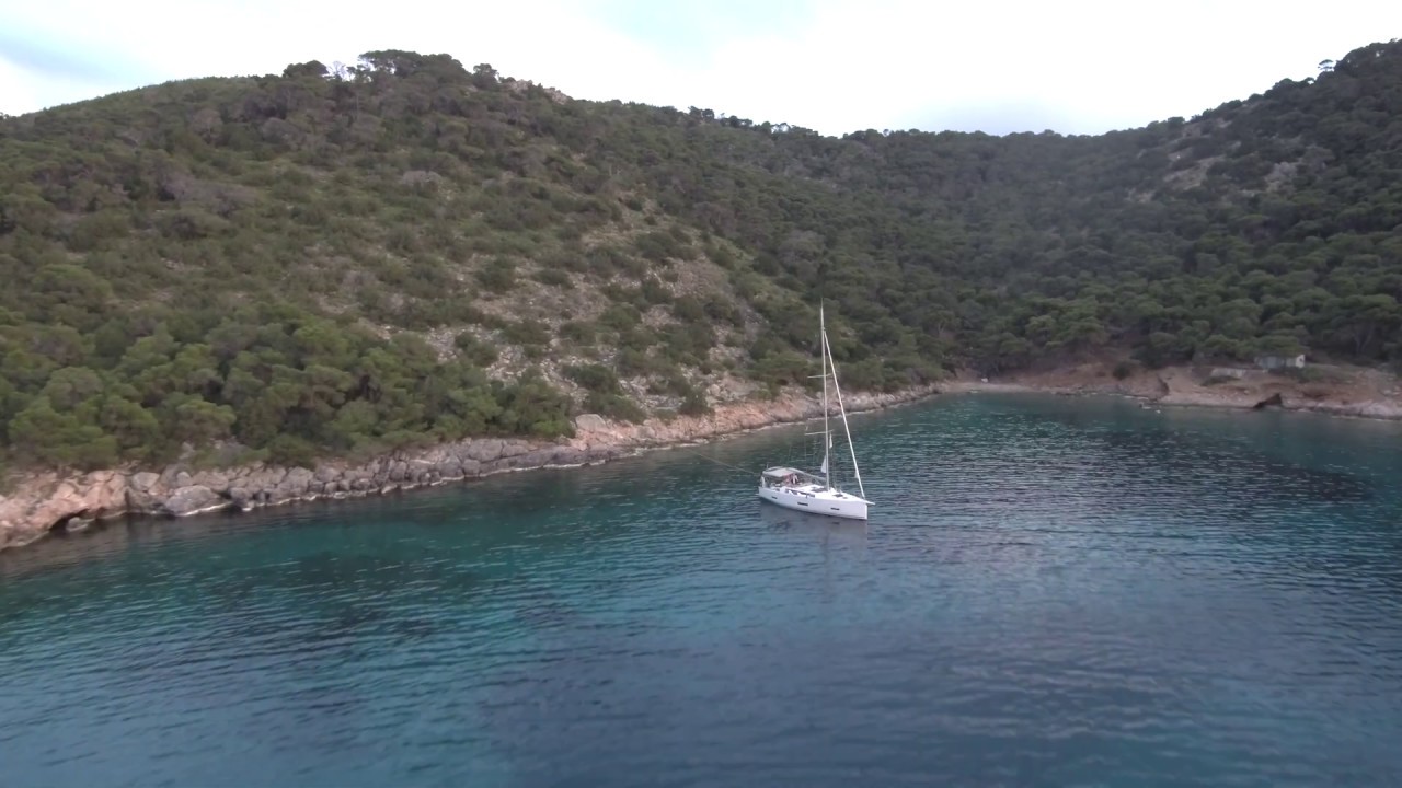 mi drone crashed by yacht крушение дрона об яхту