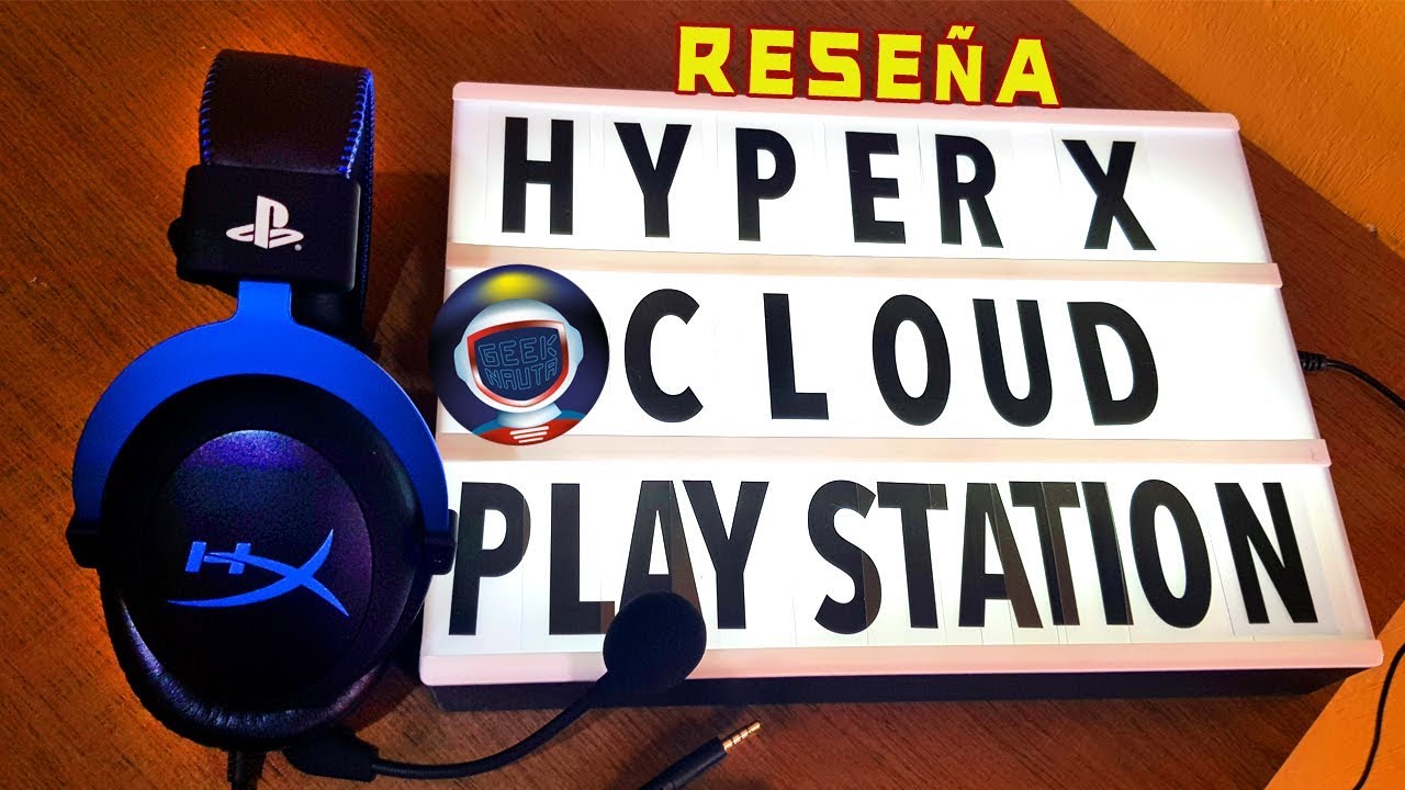 hyperx ps4 headset - en espa&ntilde;ol