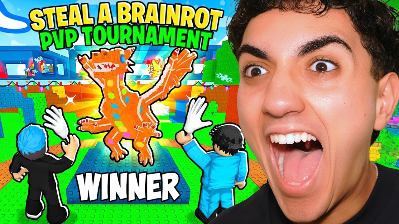 BATTLING FOR THE RAREST BRAINROTS IN STEAL A BRAINROT PVP!