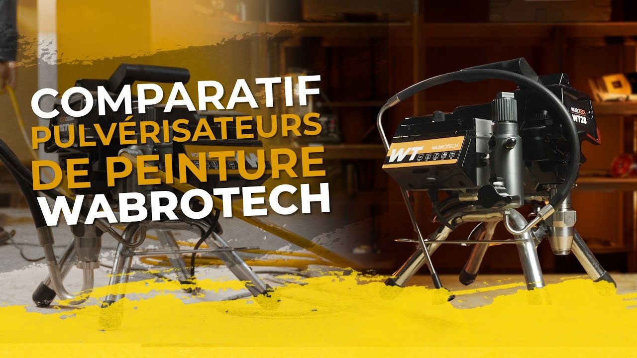 WT20i vs WT28 - comparaison des pulvérisateurs de peinture WABROTECH | WABROTECH
