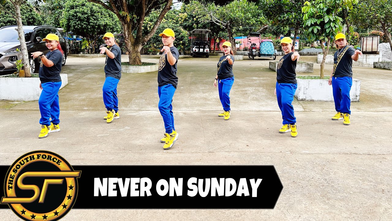 NEVER ON SUNDAY ( Dj Retchie Remix ) - Cha Cha | Dance Fitness | Zumba