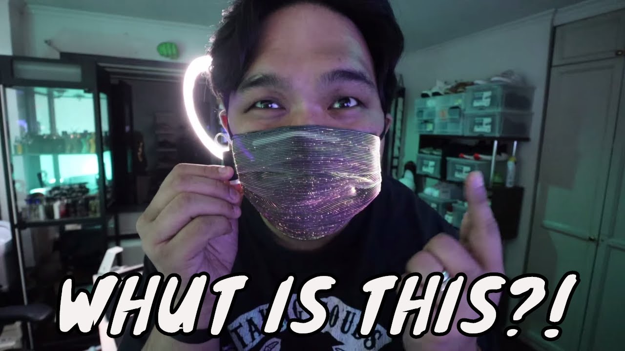 CRAZY ONLINE SHOPPING HAUL FROM LAZADA (Light Up Face Masks?!)
