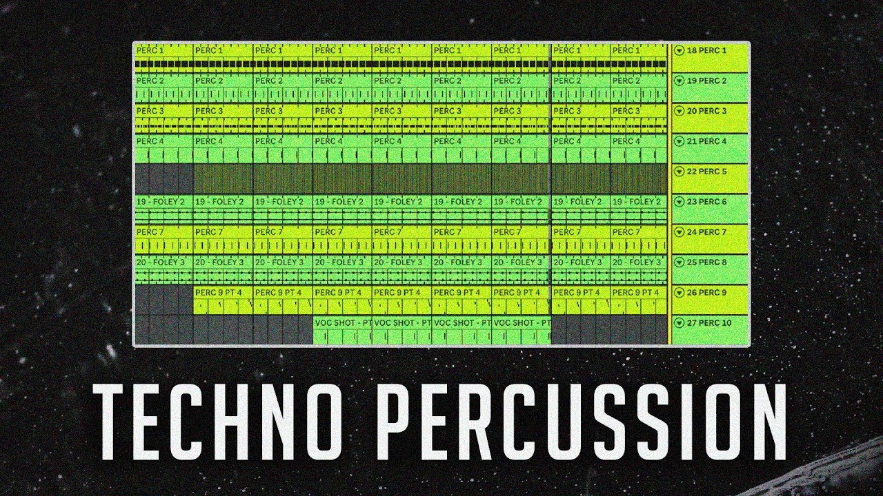 Techno Percussion in Ableton | Groove Design & Layering Breakdown