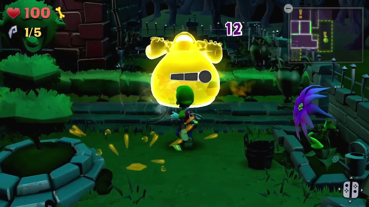 Luigi Mansion 2HD: B-2 La puerta del molino - Torres encantadas [GAME PLAY]