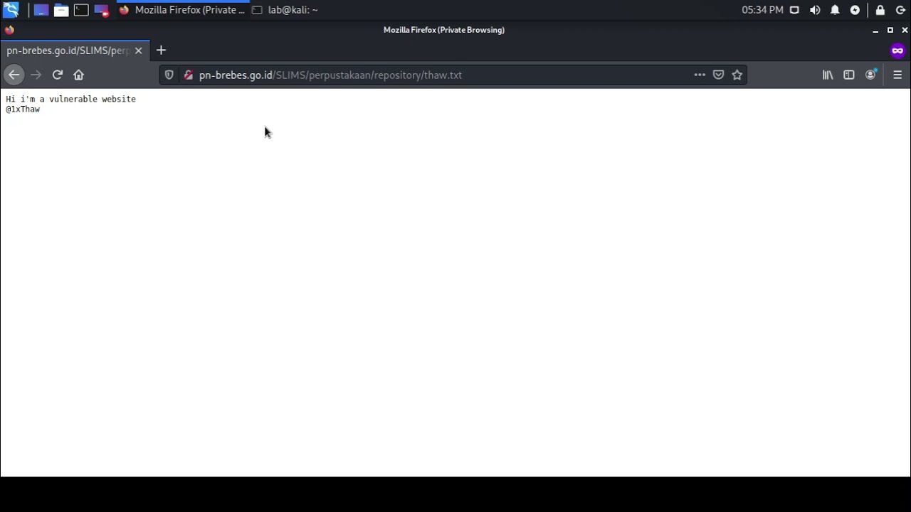 PoC Slims Arbitrary File Upload Vulnerability