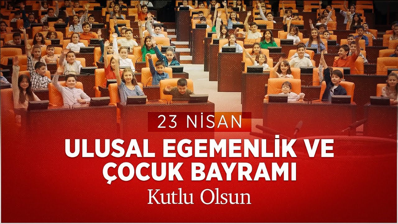 23 Nisan Ulusal Egemenlik ve Çocuk Bayramımız kutlu olsun. #TBMM104Yaşında#23Nisan2024