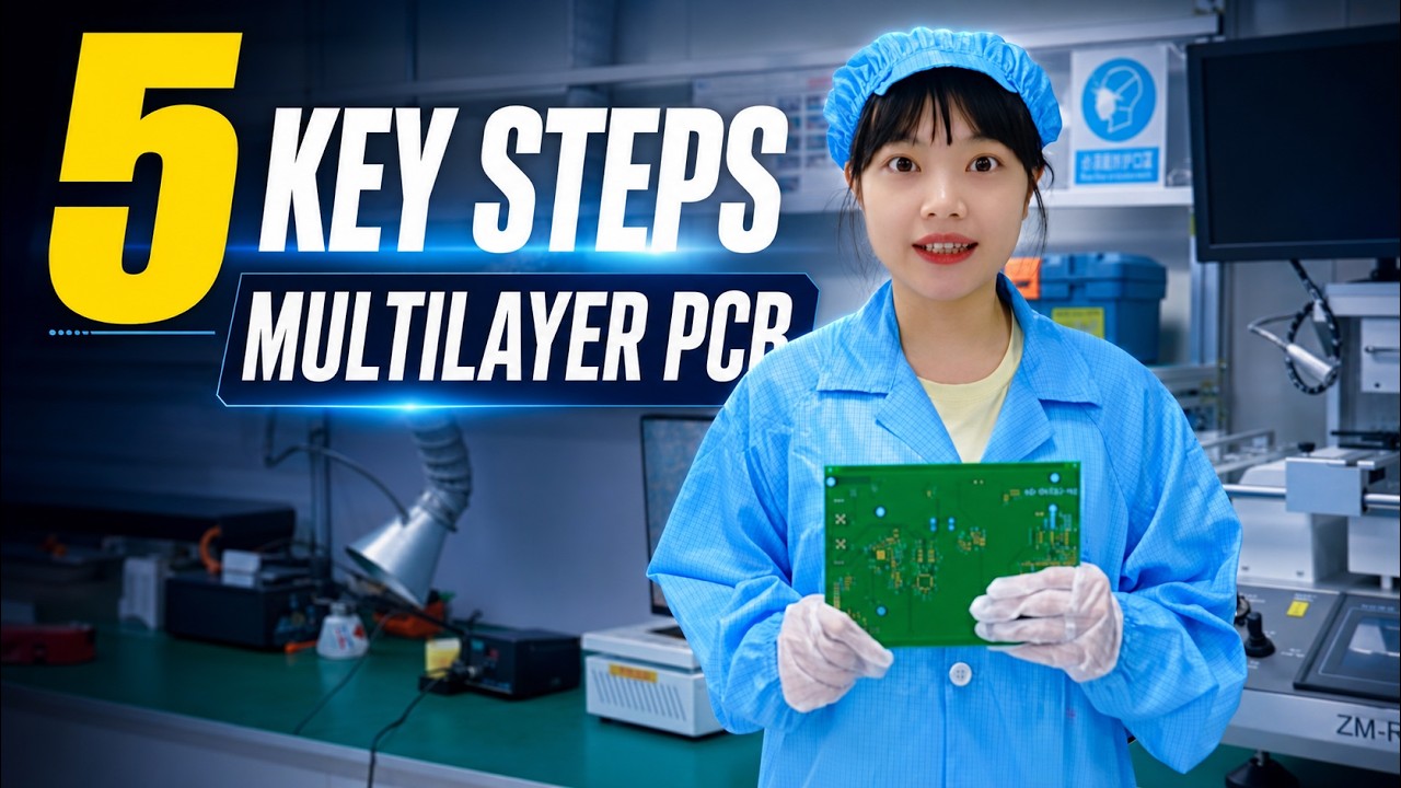 The 5 Most Critical Steps in Multilayer PCB Manufacturing