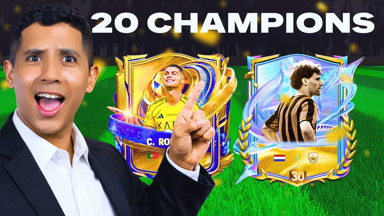 JUNTÉ a los 2 CLUBES MÁS GANADORES de la CHAMPIONS en FC MOBILE