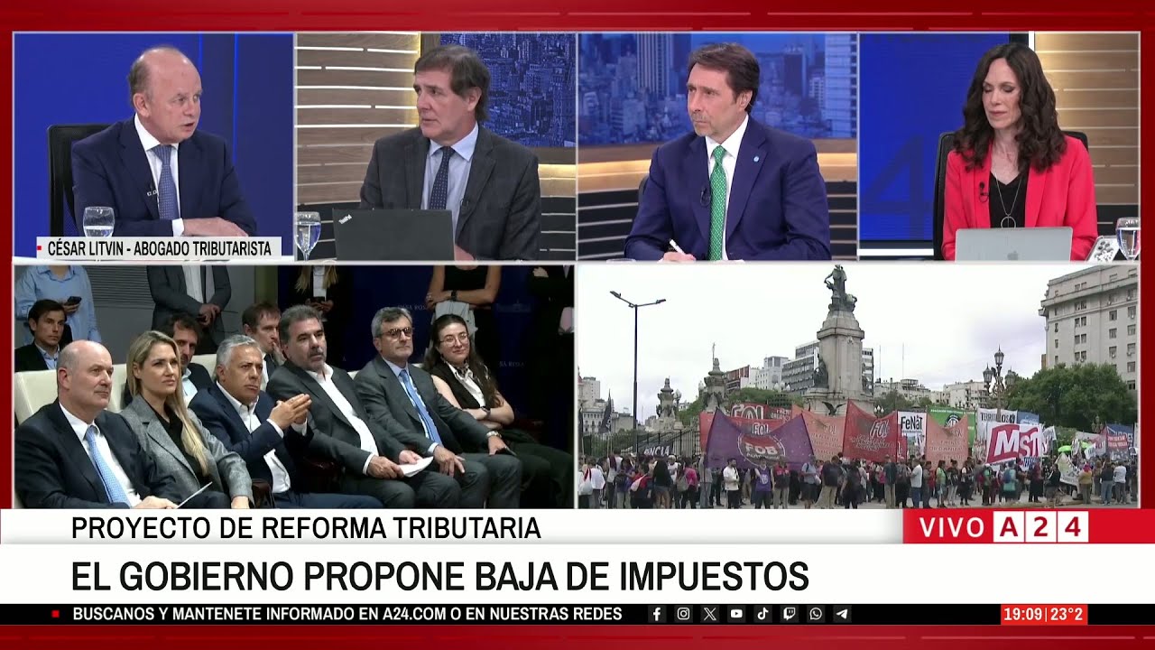 👉PROYECTO DE REFORMA TRIBUTARIA: EL GOBIERNO PROPONE BAJA DE IMPUESTOS