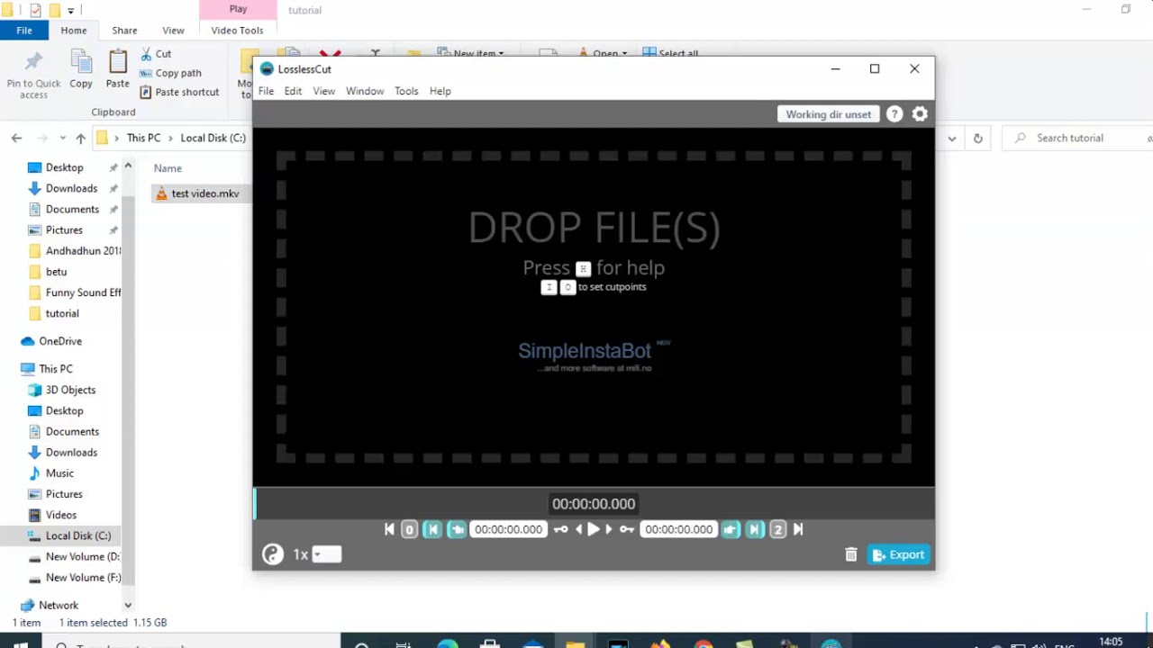 How to extract all streams from any video format with lossless cut