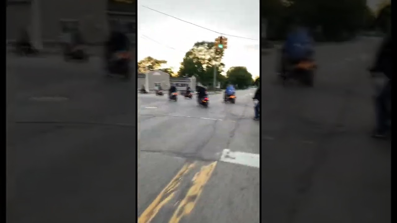 Scooter group ride #989 #michigan #bikelife